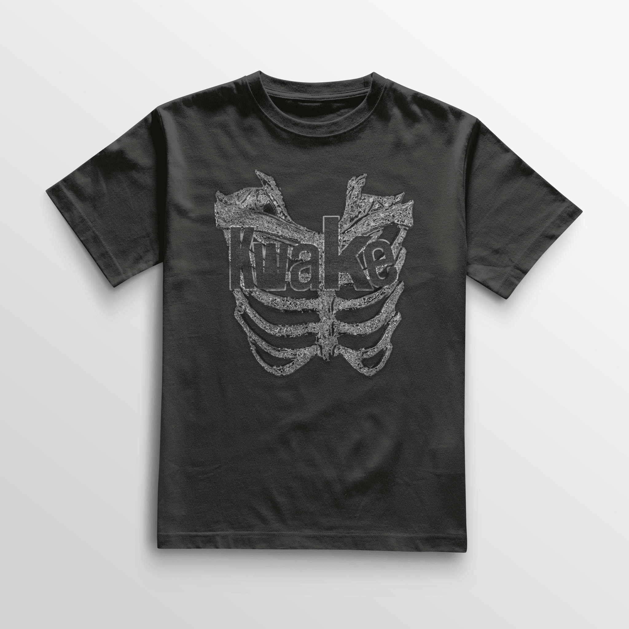 KwaKe Ribcage Tee - Garment Dye - KwaKe